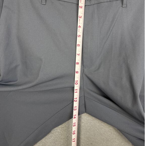 Original Penguin Men's Flat Front Golf Pants Twill Stretch Fabric Gray 38x32 - Picture 6 of 9
